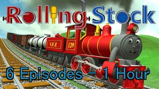 Cartoon Trains  1 Hour of Fun Adventures [upl. by Ariam]