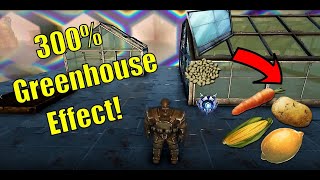 Ark Basics How to build the best Greenhouse 300 greenhouse effect [upl. by Squier422]