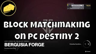 Block Matchmaking PC Solo AFK Forges Easy [upl. by Haukom869]