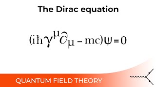 The Dirac Equation  43 [upl. by Erdnaek]