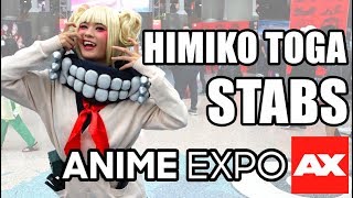 Himiko Toga Stabs Anime Expo 2019 ft Lucky Lai [upl. by Eizle]