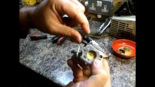 Stihl MS200T Chainsaw Carburetor Removal Clean amp Refit [upl. by Swartz149]