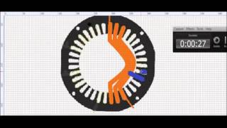 schema bobinage motor 220v 380v [upl. by Eshman968]