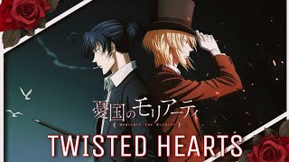 JPAMV TWISTED HEARTS By 畠中祐 │中日字幕 憂国のモリアーティ憂國的莫里亞蒂 Moriarty The Patriot OP 2 Full [upl. by Darcey365]