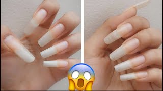 How to grow LONG amp STRONG nails long nail care routine  Basic Nail Art Tutorial [upl. by Lacym324]