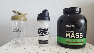 how to use serious MASS weight gainer  chocolate [upl. by Annohsat57]