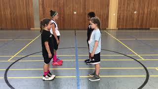 3 great Basketball Drills for Beginner Kids [upl. by Arymat]