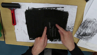 How to create a Monoprint [upl. by Paulie]