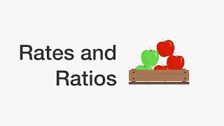 Rates and Ratios [upl. by Sirtemed678]