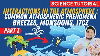 COMMON ATMOSPHERIC PHENOMENA LAND BREEZE AND SEA BREEZE  MONSOONS ITCZ SCIENCE 7 QUATER 4 WEEK 3 [upl. by Rosel]