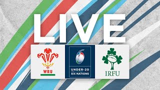 Wales v Ireland  Full Match  Six Nations Under20s 2021 [upl. by Naivatco]