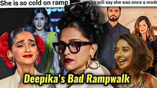 DEEPIKA amp SONAM KAPOORS WEIRD RAMPWALK WHY ACTORS amp INFLUENCERS ARE TRYING TO BE MODELS [upl. by Stichter]