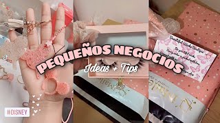 🌼 PEQUEÑOS NEGOCIOS 🌼 IDEAS  TIPS  Tik tok ✨ [upl. by Esinyl]