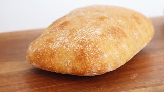 No Knead Ciabatta 免揉巧巴達拖鞋麵包｜Apron [upl. by Teena]