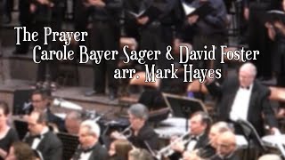 The Prayer by Carole Bayer Sager amp David Foster arr Mark Hayes with CC subtitles [upl. by Eedrahs]