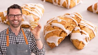 Easy Pumpkin Scones Recipe [upl. by Aneleiram351]