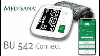 Medisana BU 542 connect Bloeddrukmeter [upl. by Eussoj]