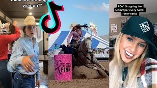 Barrel Racing Tiktoks  Rodeotok Compilation June 2021 [upl. by Martha]