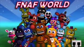 FNaF World OST  Melt Boss Auto Chipper Theme Extended [upl. by Hgielrac]