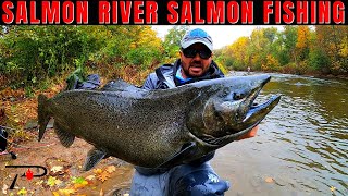 Salmon Fishing New Yorks World Famous Salmon River [upl. by Spancake]