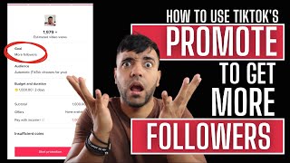 I Tried TikToks Promotequot Feature To Get More Followers Here are my results [upl. by Nathaniel]