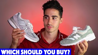 Best New Balance in 2021 990 vs 997 review and comparison [upl. by Gosney]