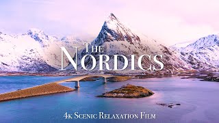 The Nordics 4K  Scenic Relaxation Film With Calming Music [upl. by Nosle398]