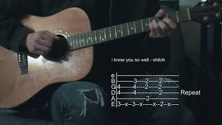 How To Play Jocelyn FloresI Know You So Well  Shiloh  Guitar Tabs [upl. by Nevaeh390]