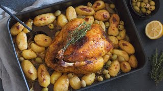 Poulet rôti et ses petites pommes de terre [upl. by O'Meara]