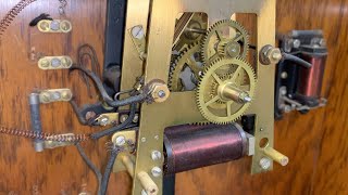 Standard Electric Time Master Clock Restoration Part 1 [upl. by Ahsimet]