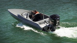 Nizpro Marine 450s powered Velocity V6 110 mph [upl. by Anatnahs507]