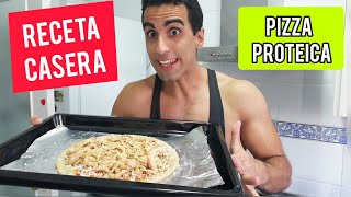 Pizza proteica casera fácil y rápida [upl. by Lada158]