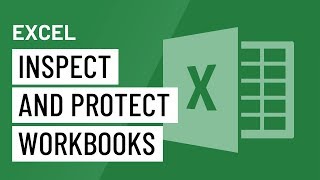 Excel Inspecting and Protecting Workbooks [upl. by Livesay]