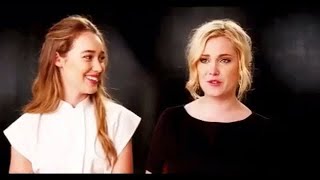 Alycia Debnam Carey And Eliza Taylor Funny Moments [upl. by Toms]