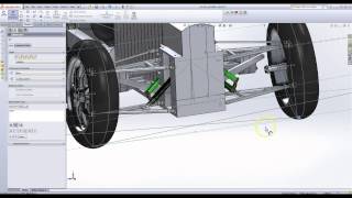 Suspension Design Roll Center and Turning Radius [upl. by Ysdnyl558]