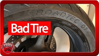 Bad Metzeler Roadtec 01 Tire [upl. by Longwood]