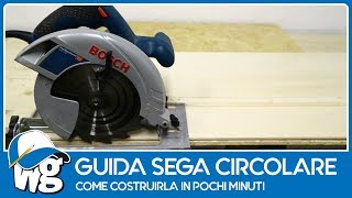 Guida per sega circolare [upl. by Tiffany]