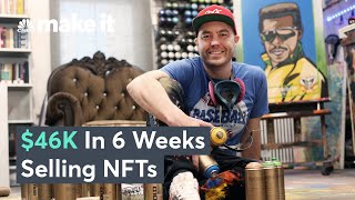 Making 46K In 6 Weeks Selling NFTs [upl. by Nnahgaem]