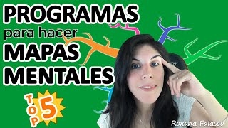 PROGRAMAS para hacer MAPAS MENTALES [upl. by Nawotna]