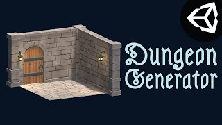 Procedural Dungeon Generator in Unity TUTORIAL [upl. by Llenrad839]