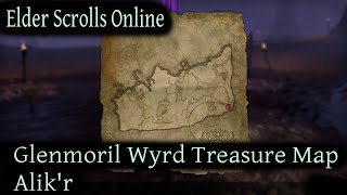 Glenmoril Wyrd Treasure Map Alikr Elder Scrolls Online ESO [upl. by Yras]