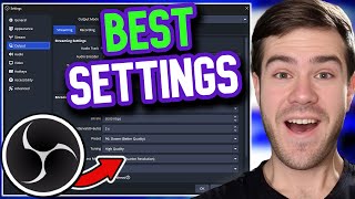 Best OBS Studio Settings for STREAMING in 2025 For Beginners [upl. by Fleece]