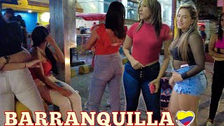 First Time in Downtown BARRANQUILLA COLOMBIA Nightlife2021 Full tour [upl. by Analad]