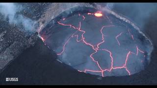 Kīlauea Summit Eruption — Lava Returns to Halemaʻumaʻu [upl. by Lenhard879]