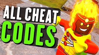 LEGO DC Super Villains Cheat Codes ALL CHEATS [upl. by Platus]