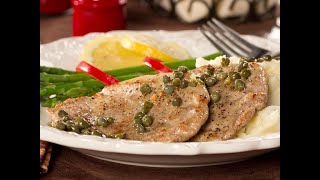 Really Easy Pork Scaloppini [upl. by Llevad]