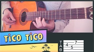 TICO TICO  Guitar Cover  TABs [upl. by Paza750]