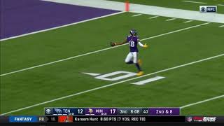 Justin Jefferson 71 Yard Touchdown  Titans vs Vikings  NFL Week 3 [upl. by Sral]