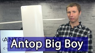 Antop Big Boy AT400BV Indoor Outdoor Antenna Review [upl. by Ursas]