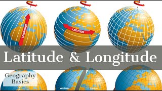 Latitude amp Longitude  GEOGRAPHY BASICS [upl. by Salokin]